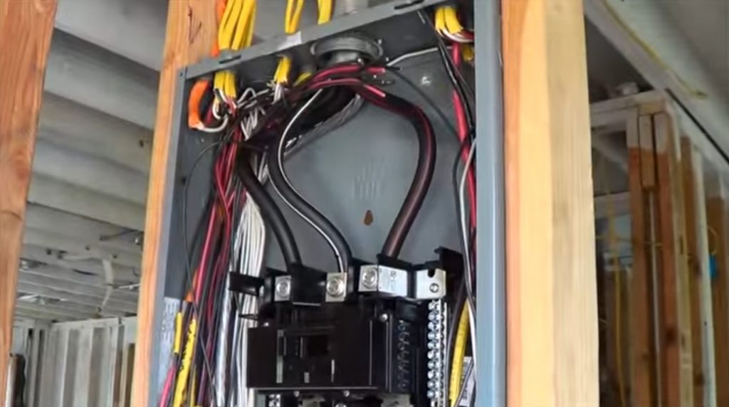 Wired Electrical Circuit Box